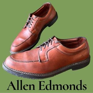 Allen Edmonds Men's “Wilbert” Brown Leather Oxfords. Size 12. Good preowned cond